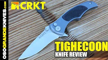 CRKT Tighe Coon Flipper Knife Review | OsoGrandeKnives