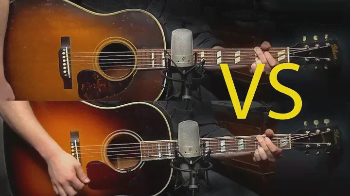 New vs Vintage Gibson Southern Jumbo: 1940's vs 2010's Acoustic Guitar Comparison