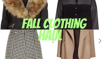 FALL CLOTHING HAUL || River Island, Next & New Look