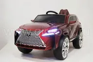 Детский электромобиль River Toys LEXUS E111KX красный