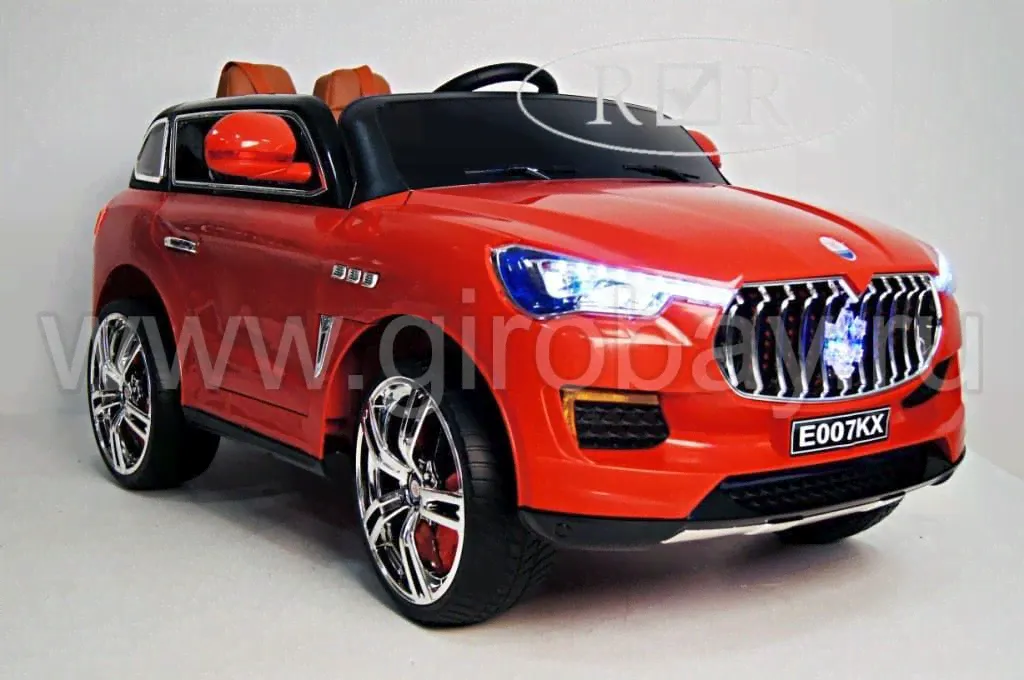Детский электромобиль River Toys Maserati E007KX красный