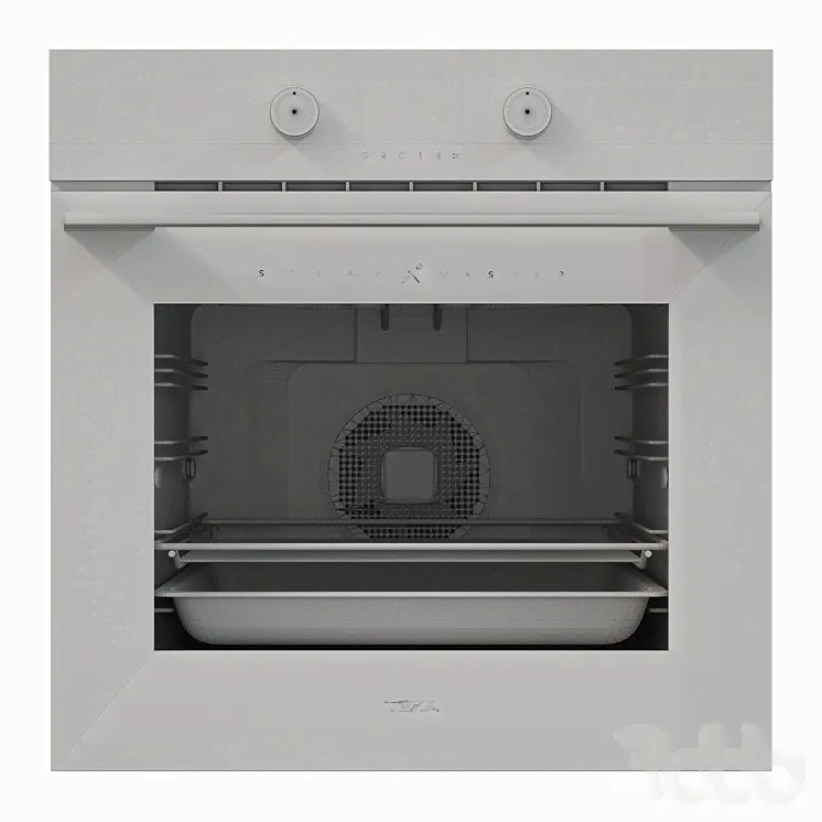 Духовка Teka STEAKMASTER NIGHT RIVER BLACK - Техника - 3D модель