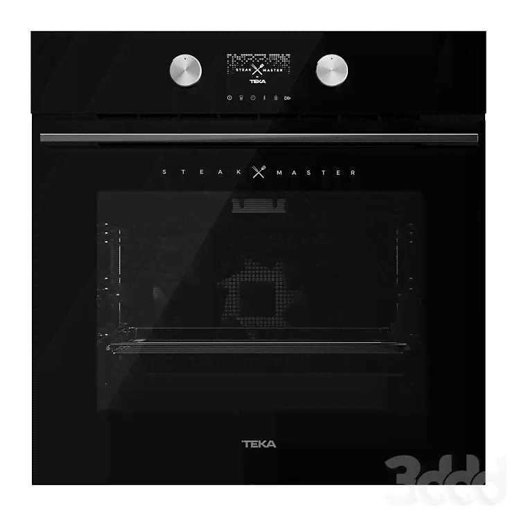 Духовка Teka STEAKMASTER NIGHT RIVER BLACK - Техника - 3D модель-2