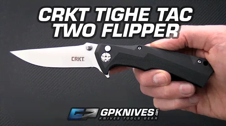 CRKT Tighe Tac Two Brian Tighe designed flipper Overview