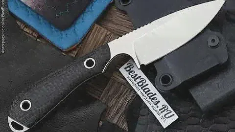 Нож  White River M1 Caper ( черная Burlap микарта)