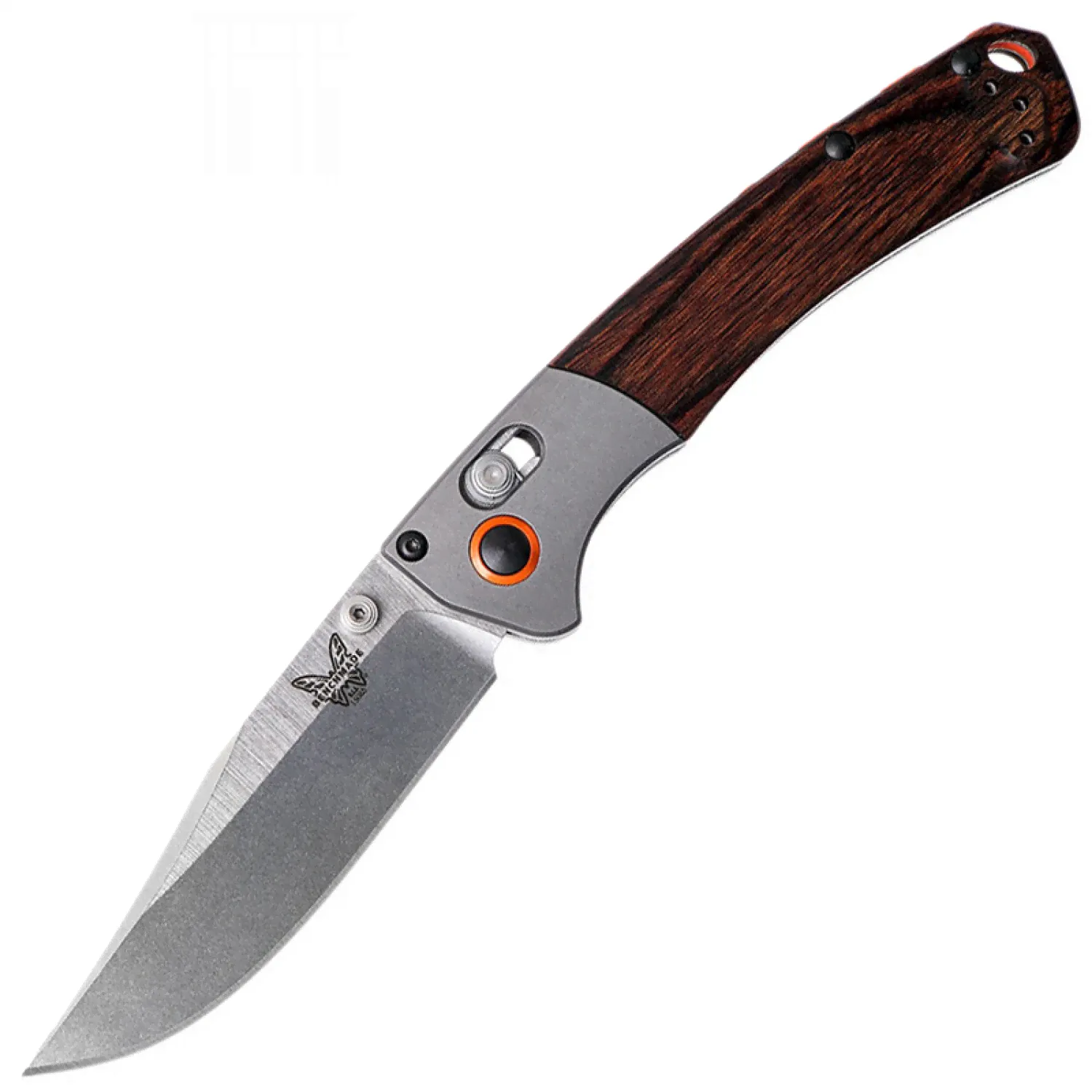 Нож Benchmade BM15085-2 Mini Crooked River Wood CPM-S30V
