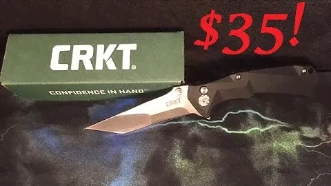 CRKT Tighe Tac Two Tanto - The coolest knife you'll find for under $50