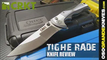 CRKT Tighe Rade Folding Knife Review | OsoGrandeKnives
