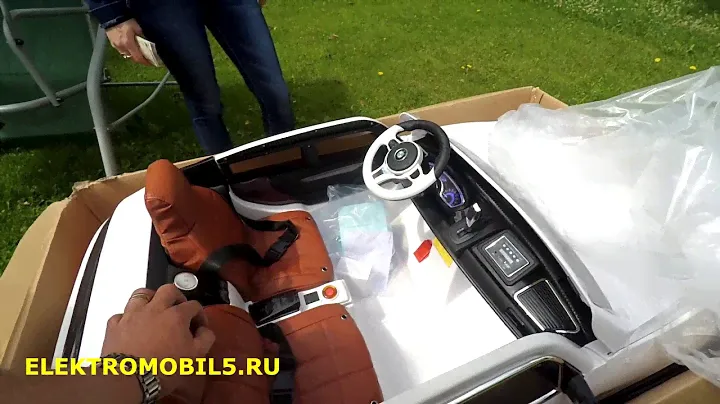 Доставка двухместного детского электромобиля - БМВ M333MM